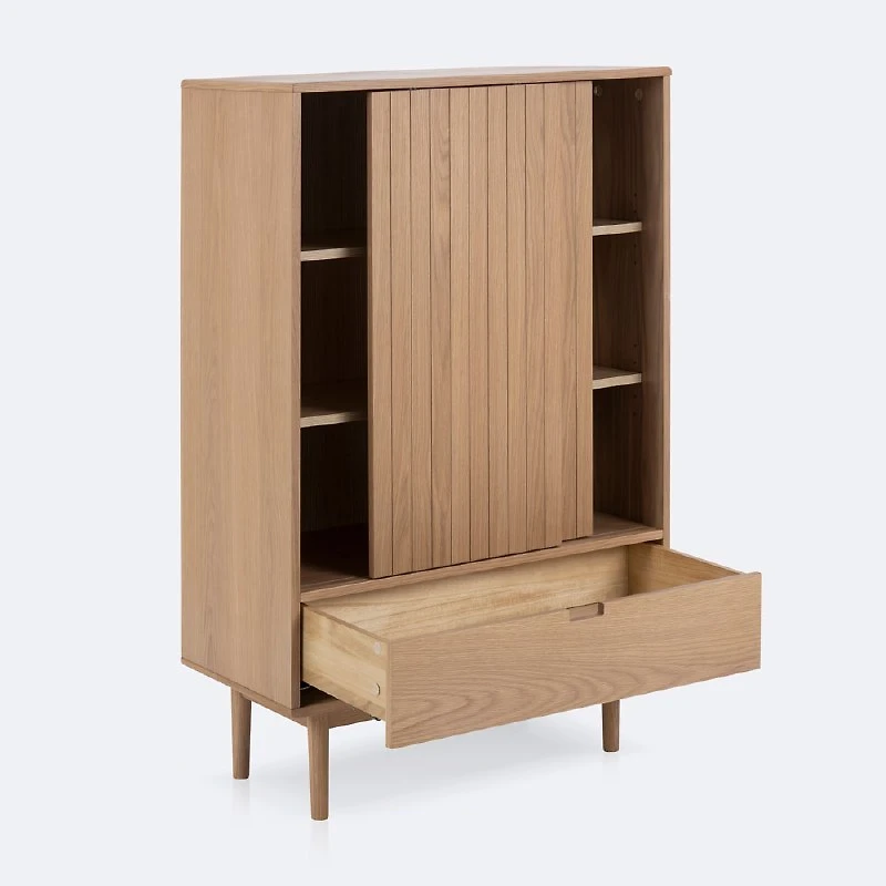Dining Set- Table, 4 Chairs & Cabinet