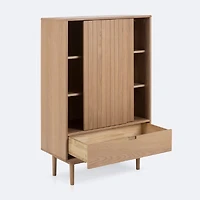 Dining Set- Table, 4 Chairs & Cabinet