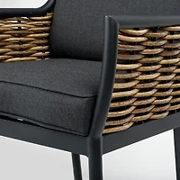 Sedona Dining Set - Seats 8- Wood-Look Finish