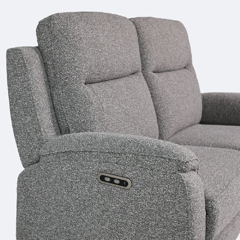 Anders Power Reclining Sofa - Mixed Grey