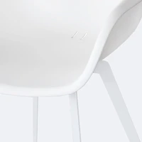 Ghost Dining Chair - White