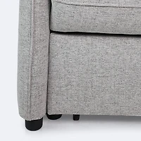 Maddox Right Hand Facing Sleeper Sectional with Storage Chaise - Grey