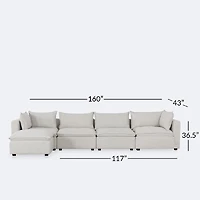 Stratus Cloud Piece Sectional