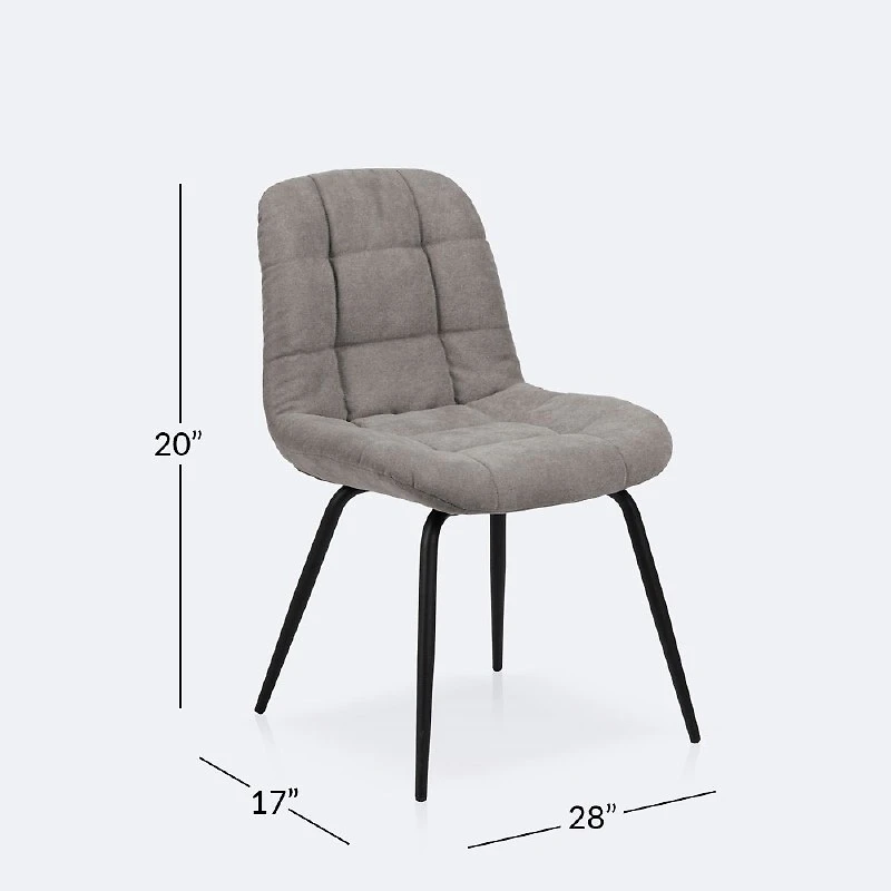 Katja Dining Chair-Light Grey