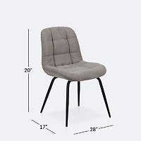 Katja Dining Chair-Light Grey