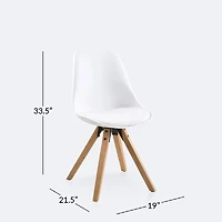 Dima Dining Chair - White
