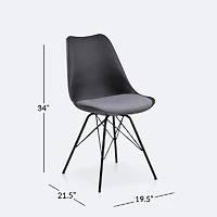 Eris Dining Chair - Light Grey
