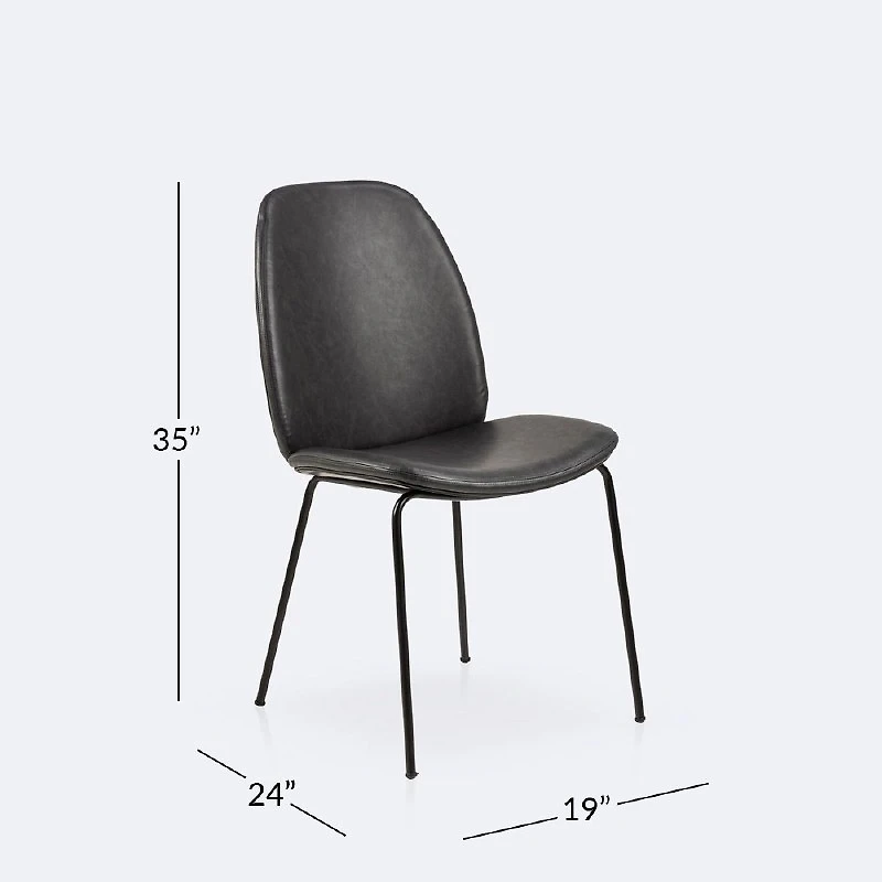 Carmen Dining Chair - Black