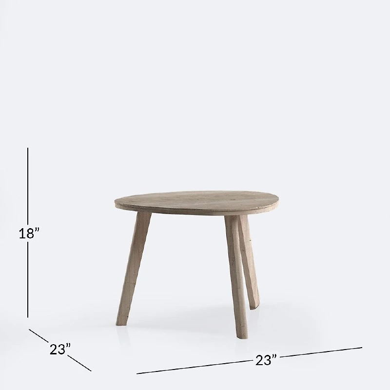 Celine Small Coffee table - Driftwood Frame
