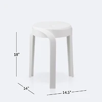 Echo Stool - White