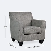 Harrison Accent Chair - Stone Taupe