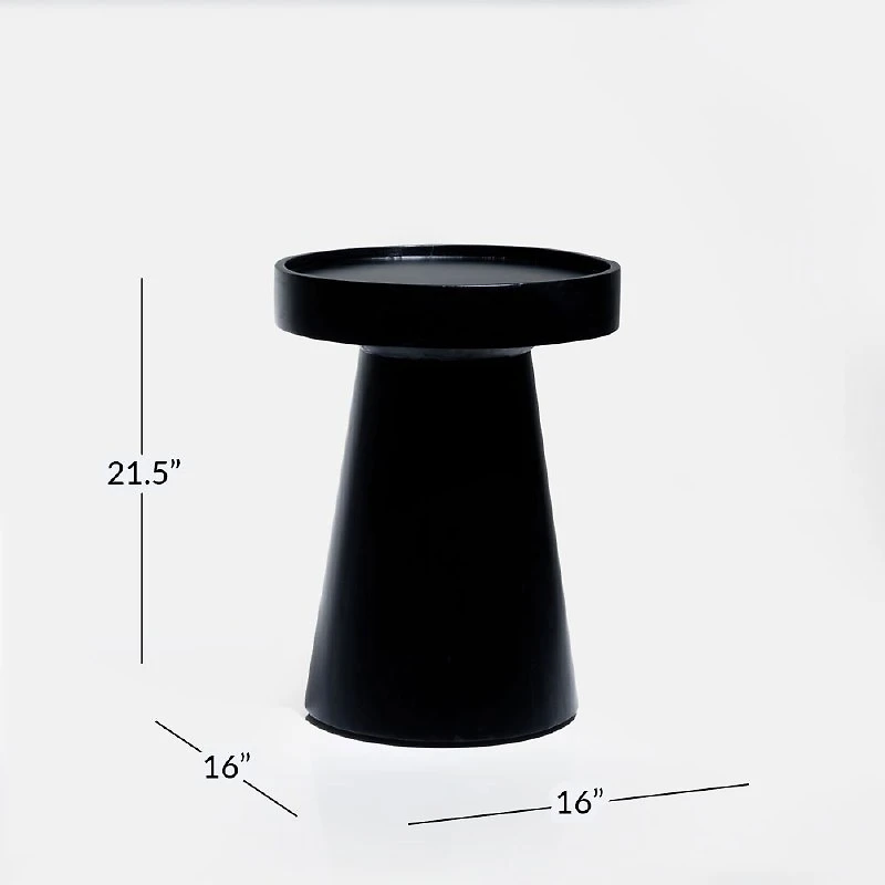 Juno Accent Table - Black