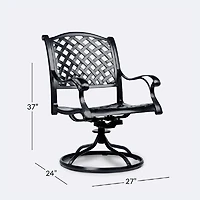 Reel Weave Swivel Rocker