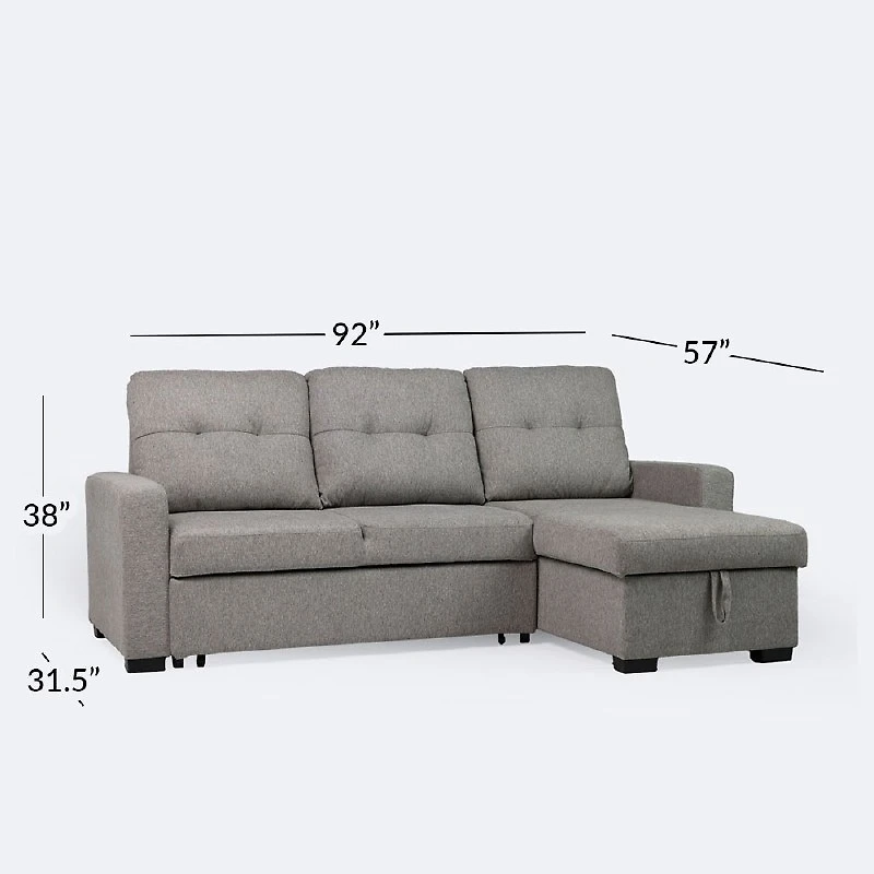 Sawyer Sofa Bed - Grey