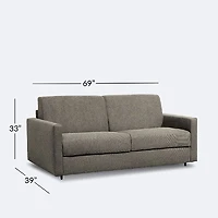Sonno Sofa Bed - Stone