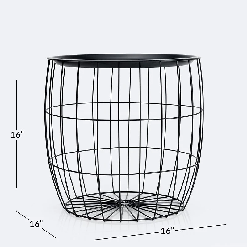 Storage Table Round