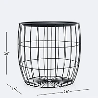 Storage Table Round