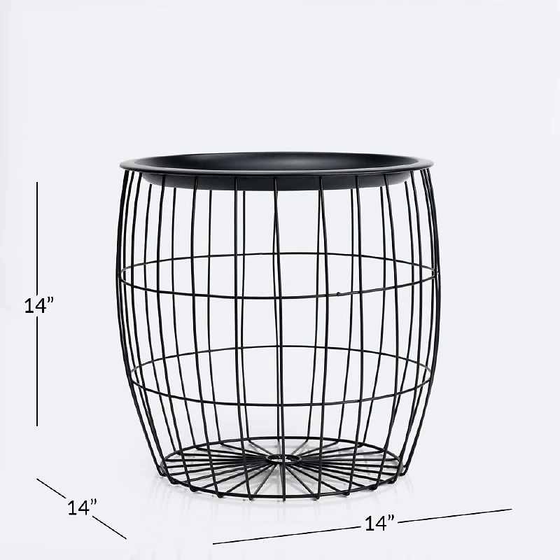 Storage Table Round