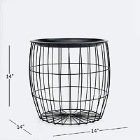 Storage Table Round