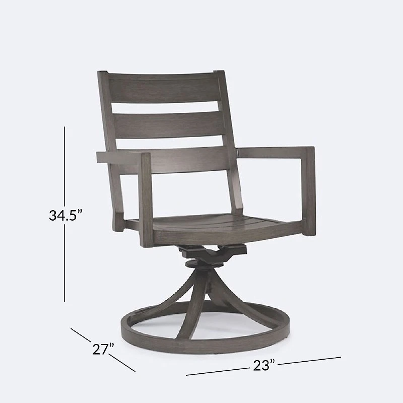 Tahoe Swivel Rocker - Brushed Taupe