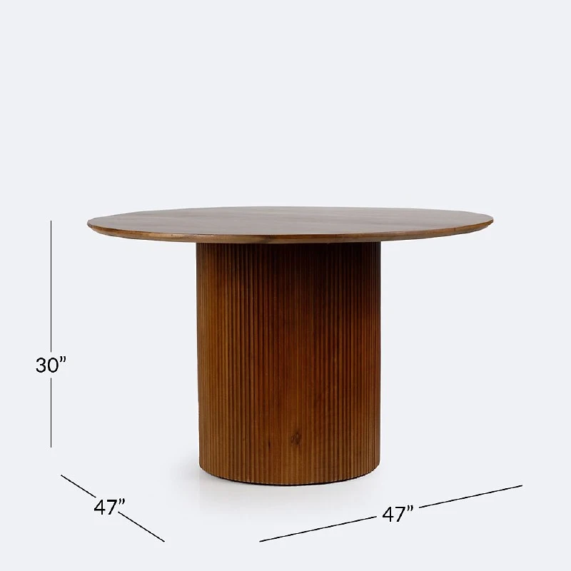 Ambrose Dining Table - Natural Shesam