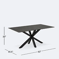 Heaven Dining Table - Ceramic