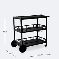 Watson Bar Cart - Black