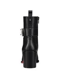 Booty Lock 70MM Leather Boots