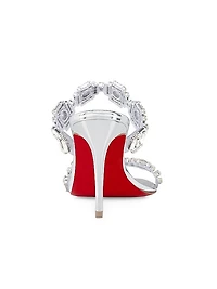 Just Jewel 85MM Specchio Leather Heels