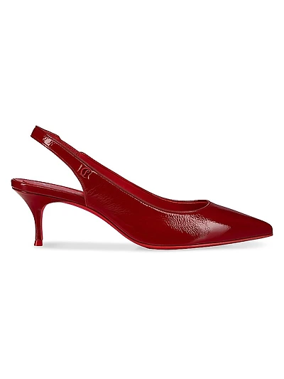 Sporty Kate 55MM Patent Leather Pumps