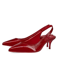 Sporty Kate 55MM Patent Leather Pumps