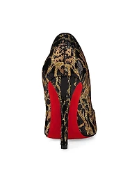 Miss Z Ocelot 100MM Satin Pumps