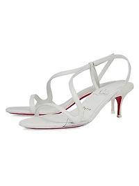 Rosalie Leather 55MM Sandal Heels