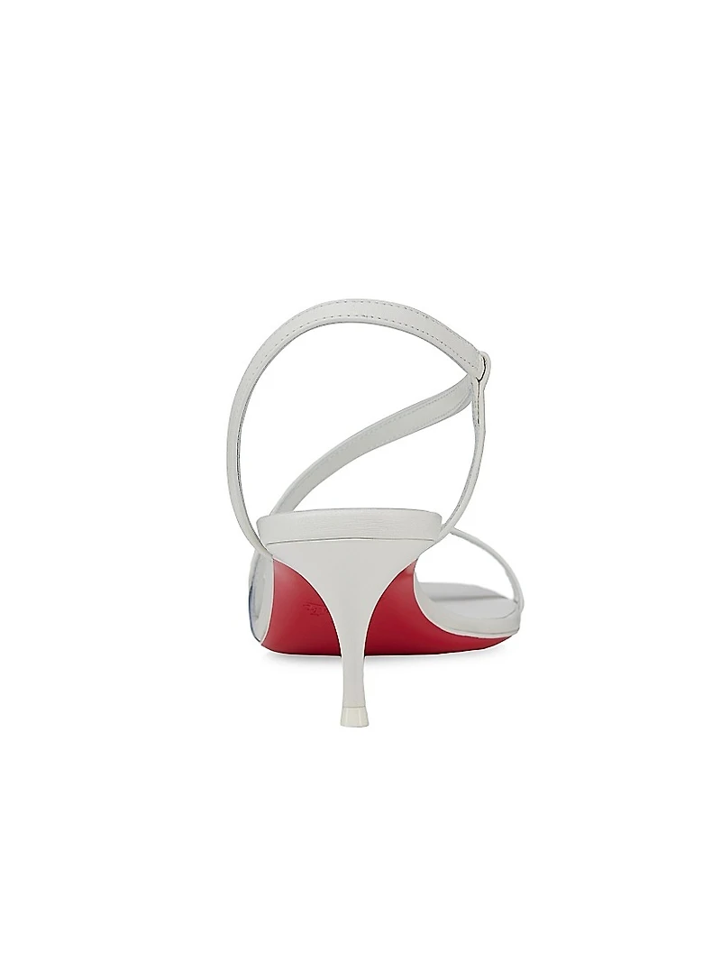 Rosalie Leather 55MM Sandal Heels