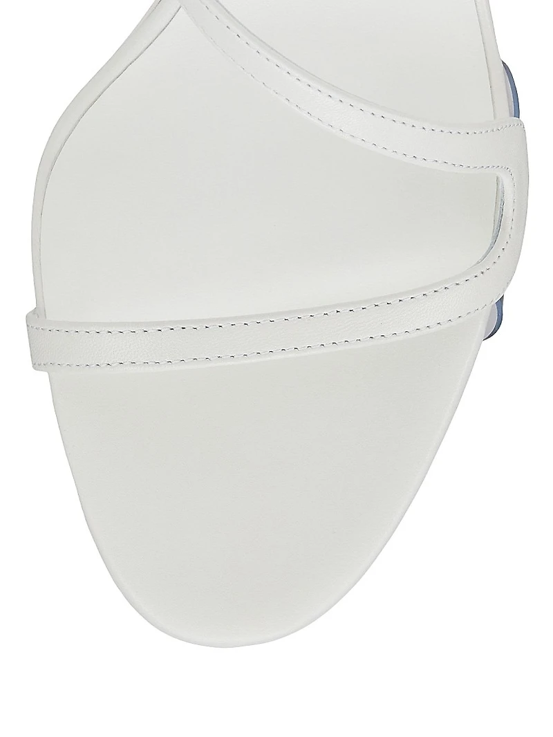 Rosalie Leather 55MM Sandal Heels