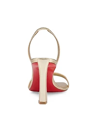 O Condora 85MM Laminated Leather Sandals