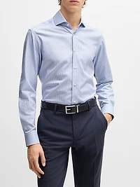 Regular-Fit Shirt Structured Cotton