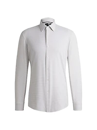 Slim Fit Shirt Performance Stretch Jersey