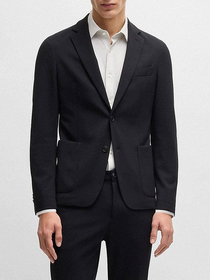 Slim Fit Shirt Performance Stretch Jersey