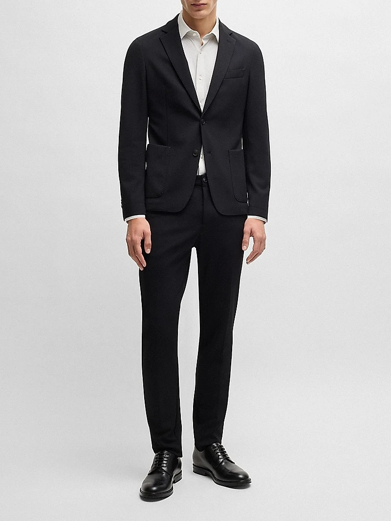 Slim Fit Shirt Performance Stretch Jersey