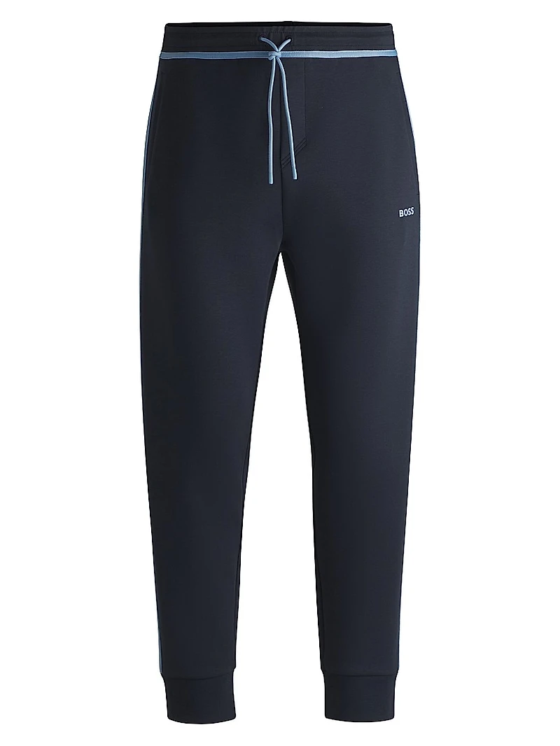 Tracksuit Bottoms with Tape and Logo