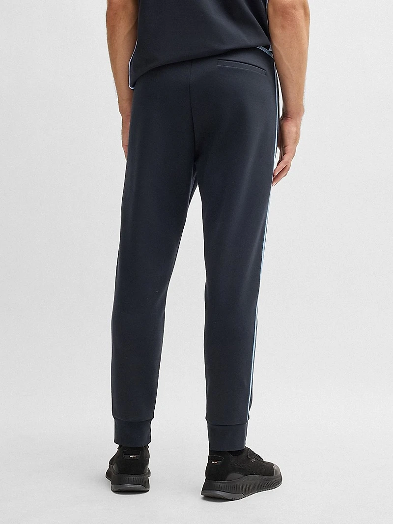 Tracksuit Bottoms with Tape and Logo