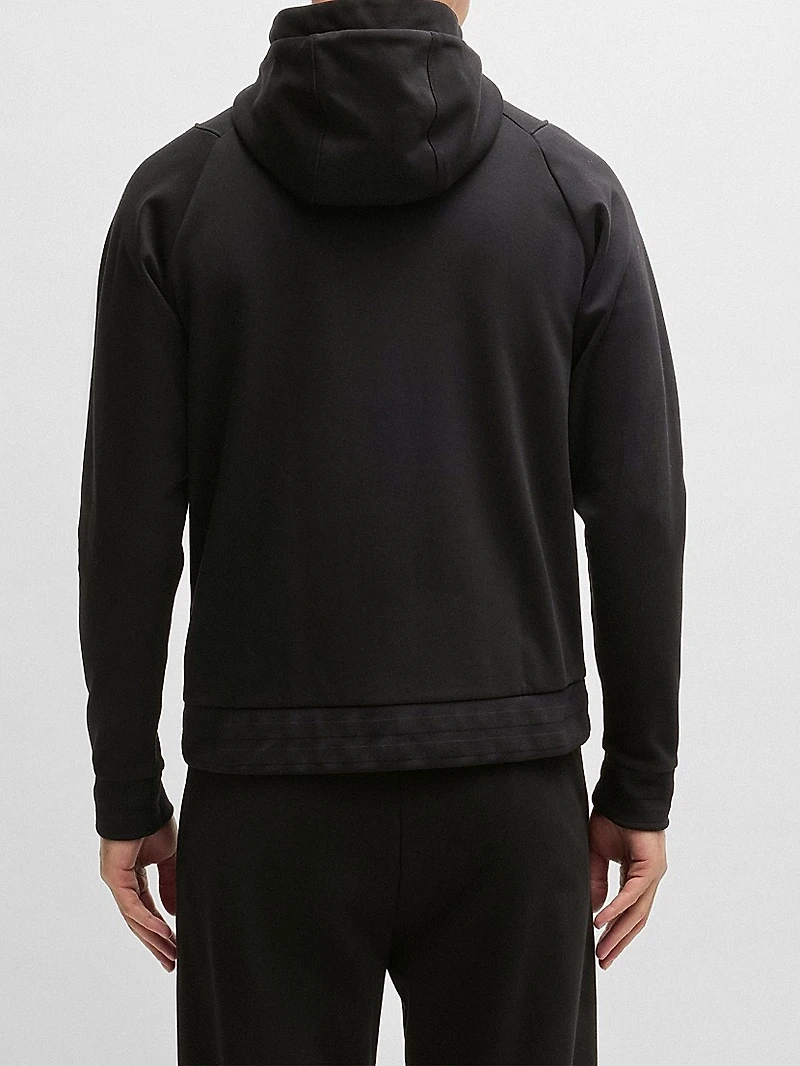 Zip-Up Hoodie with Double B Monogram