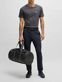 Cotton-Jacquard Relaxed-Fit T-Shirt