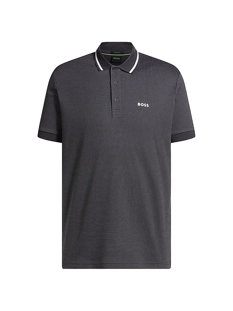 Paddy Polo Shirt Cotton Jacquard