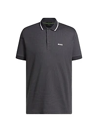 Paddy Polo Shirt Cotton Jacquard