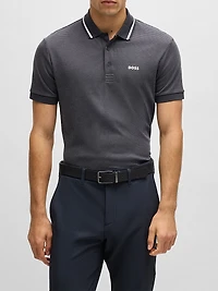 Paddy Polo Shirt Cotton Jacquard
