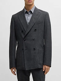 Slim-Fit Shirt Cotton Jacquard