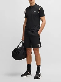 Boss X Matteo Berrettini Active Polo Shirt with Moisture Control