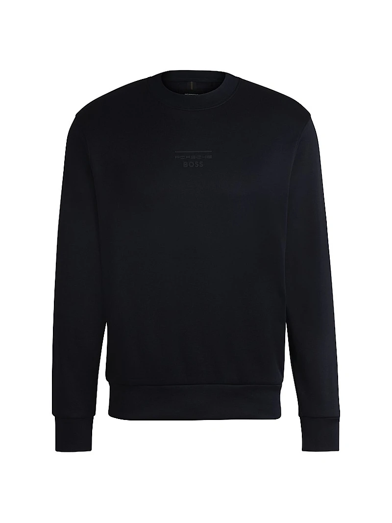 Porsche x Boss Relaxed-Fit Sweatshirt with Special Branding